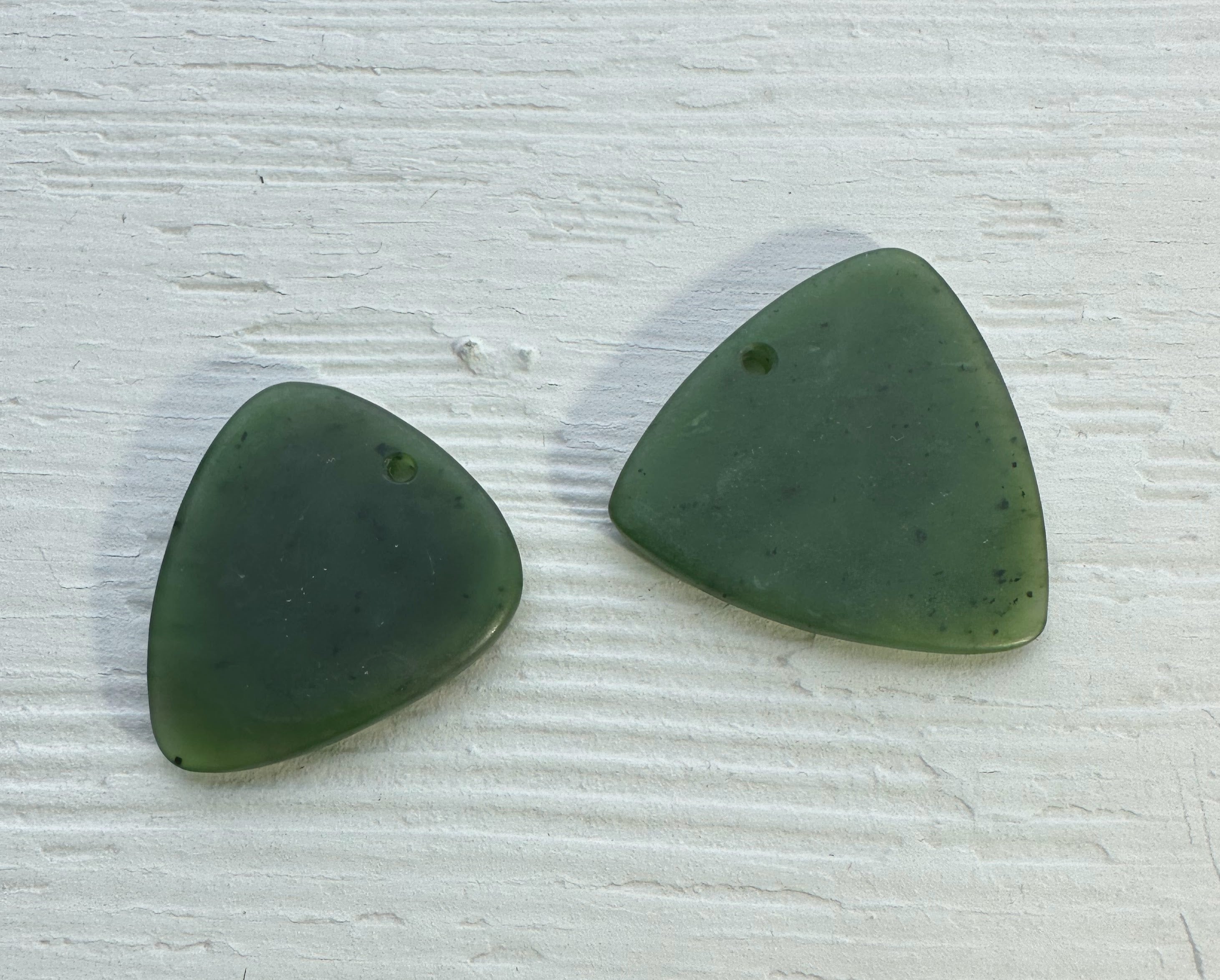 Jade Guitar Pick, with or without a hole
