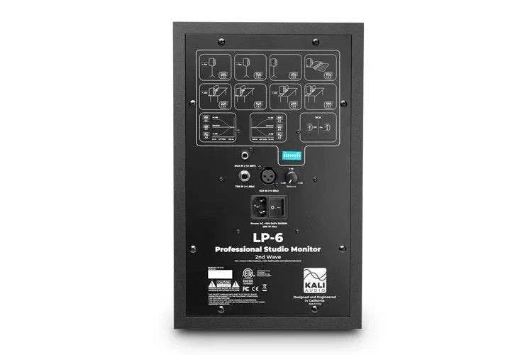 Kali Audio LP-6 V2 6.5-inch Powered Studio Monitor - Black