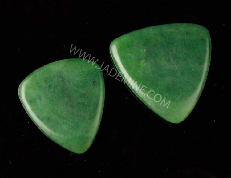 Jade Guitar Pick, with or without a hole