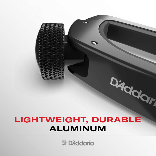 D’Addario Pro Capo – Black (Micrometer Adjustable Guitar Capo)
